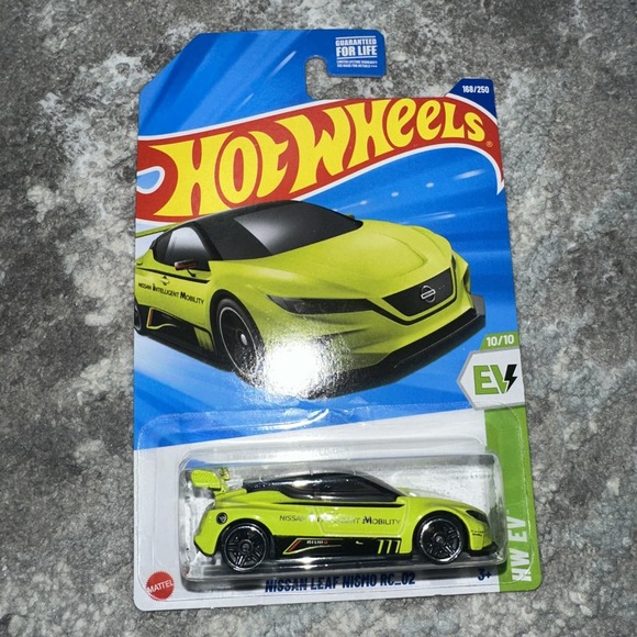 Hot Wheels Other - HOT WHEELS CASE J 2025  NISSAN LEAF NISMO RC02 REGULAR TREASURE HUNT RTH